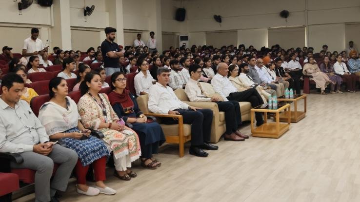  GNA University organized PG Orientation 2026.
