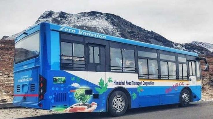 300 electric buses arrive in Himachal; Deputy CM says public transport will improve alongside environmental conservation.