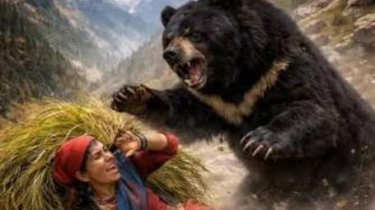 Himachal gripped by fear of bears! Wild bears reaching homes and fields.