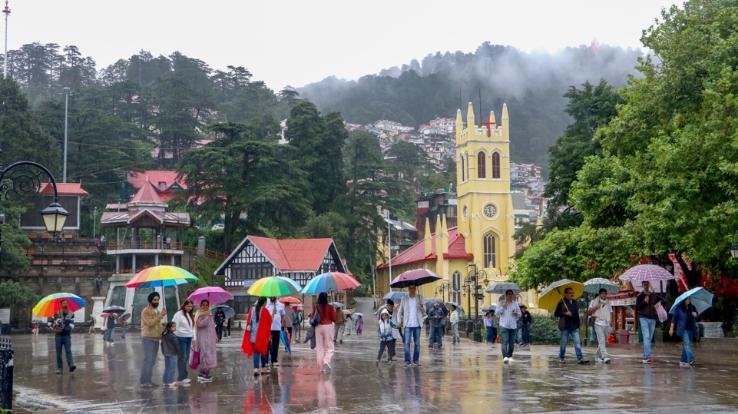  Light rain likely in many districts of Himachal today