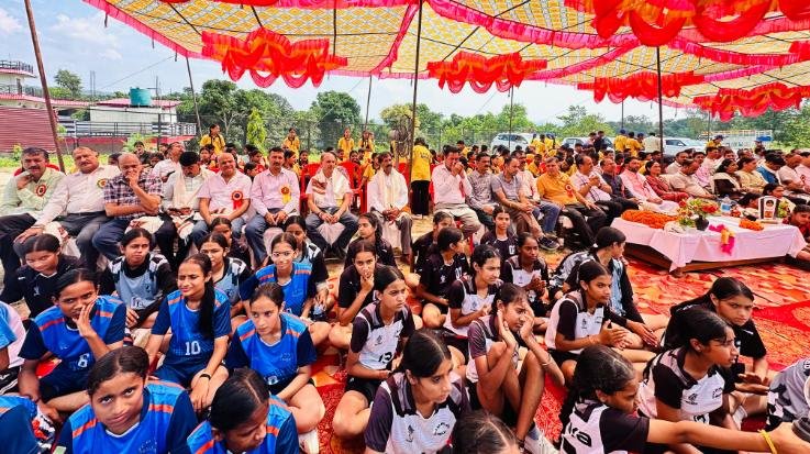 Under-19 Girls' Sports Competition Kicks Off at GSSS Barthi