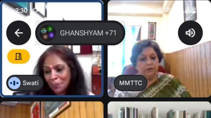  Online orientation of teachers regarding the new education policy at IEC University