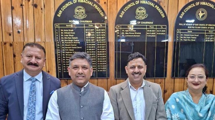 New leadership for Himachal Bar Council; I.N. Mehta named Chairman