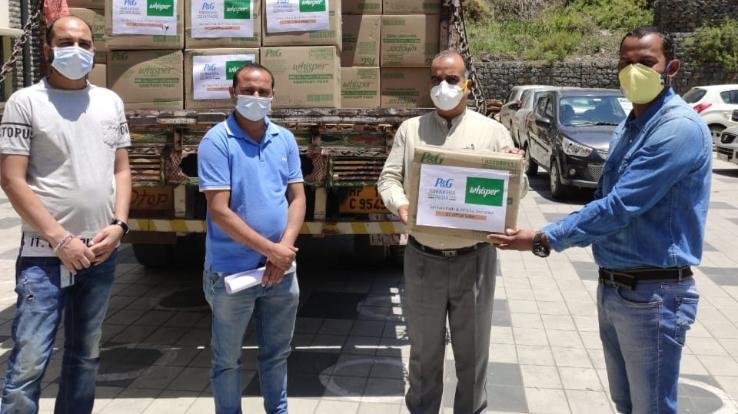 भारतीय उद्योग परिसंघ द्वारा 1350 पीपीई किट भेंट 