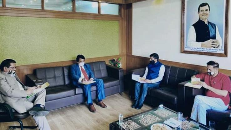 प्रदेश कांग्रेस अनुशासन समिति की बैठक डॉ. शांडिल की अध्यक्षता में संपन्न 