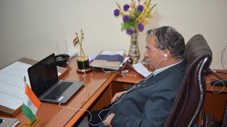 शिक्षा मंत्री ने कुसुम्पटी क्षेत्र के जनप्रतिनिधियों से किया संवाद 