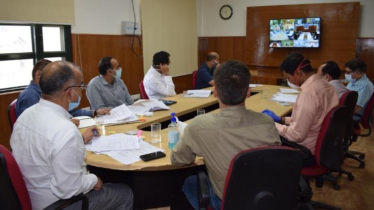 मुख्य सचिव ने वीडियो काॅन्फ्रेन्सिग के माध्यम से लिया मानूसन की तैयारियों का जायज़ा