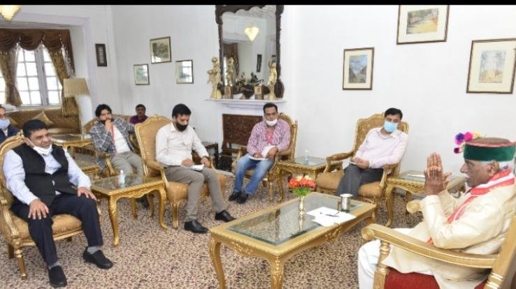 राज्यपाल ने मोबाइल नेटवर्क संचालकों से की बातचीत