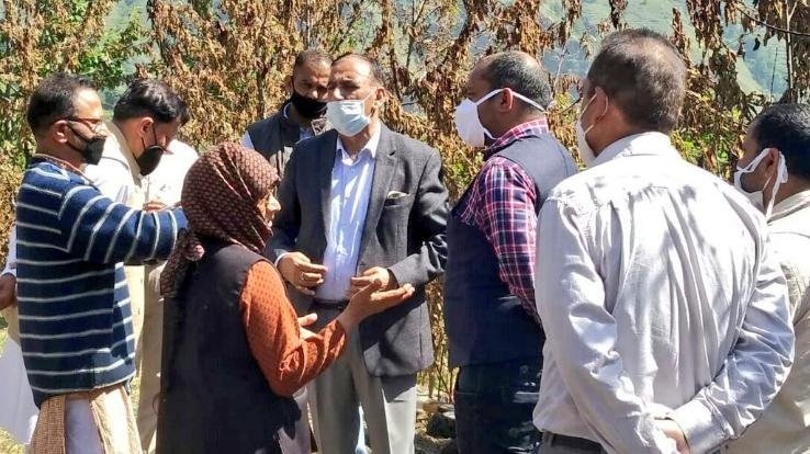 ब्रागटा ने अग्निकांड में प्रभावित परिवार को 1 लाख रुपए राहत राशि की प्रदान