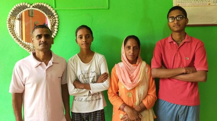 दसवीं की परीक्षा में प्रदेश भर में तीसरे स्थान वाली अनिशा, आई ए एस बनने रखती है ख्वाब 