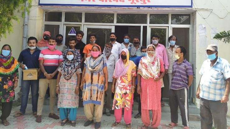 युथ ऑफ़ नूरपुर ने नवाज़े कोरोना योद्धा