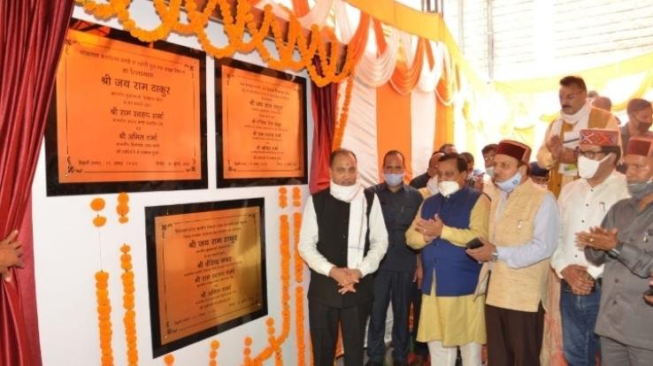 मुख्यमंत्री ने 5.61 करोड़ रुपये की परियोजनाओं का किया लोकार्पण और शिलान्यास