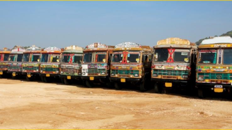 बीडीटीएस में एक्स सर्विसमैन के जुटे हजारों ट्रक ऑपरेटरों को हो रहा आर्थिक नुकसान