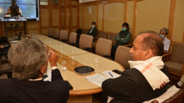 मुख्यमंत्री ने केन्द्रीय ऊर्जा मंत्री से 540 करोड़ रुपये के ऋण तथा 350 करोड़ रुपये अनुदान प्रदान करने का किया आग्रह