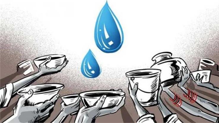 पानी की समस्या से जूझ रहे बागा गांव के लोग 