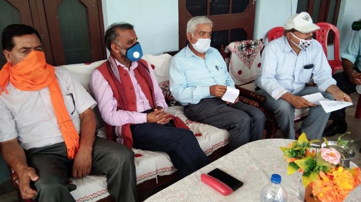 विधान सभा क्षेत्र झंडूता में किए जा रहे अनेकों विकासात्मक कार्य : जे.आर. कटवाल