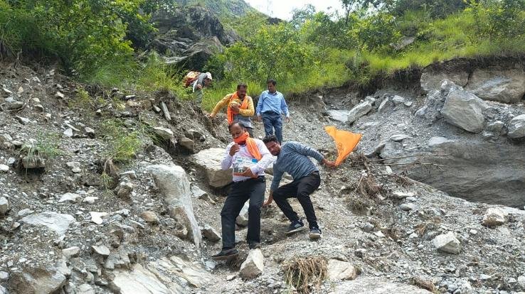 राम जन्मभूमि तक पहुंचाया जा रहा अलकनंदा का जल व बद्रीनारायण की मृदा