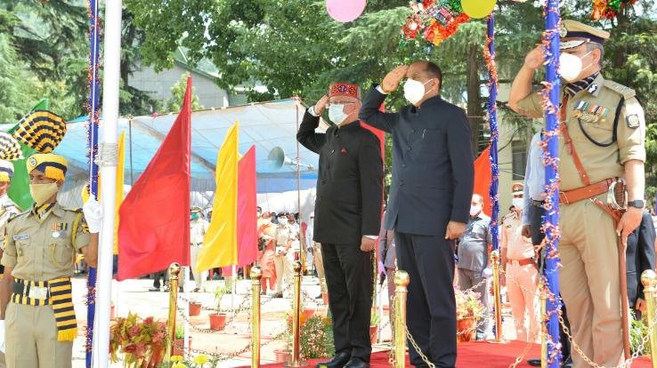 कुल्लू का ढालपुर मैदान बना 74वें राज्यस्तरीय स्वतंत्रता दिवस समारोह का गवाह