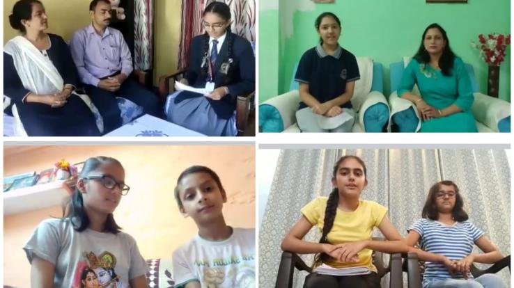 DAV-Ambuja-organizes-online-activities-for-students