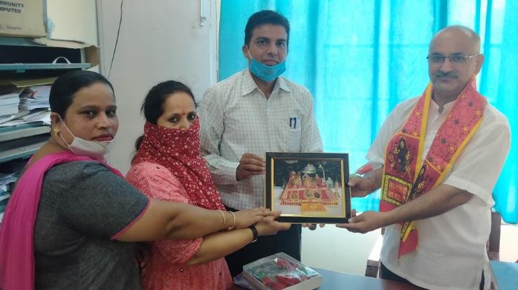 IGNOUs-new-coordinator-Professor-Virendra-Sharma-honored