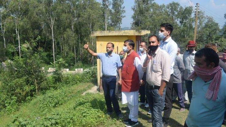 land-for-Atal-Adarsh-​​Vidyalaya-construction