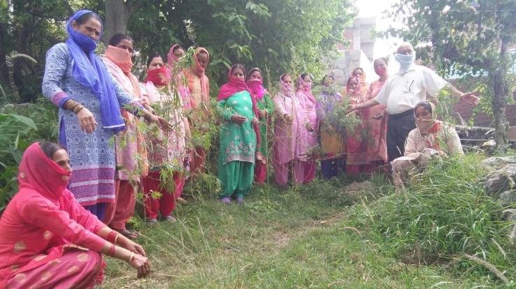 Cleanliness-campaign-started-in-Dhyanpur-village