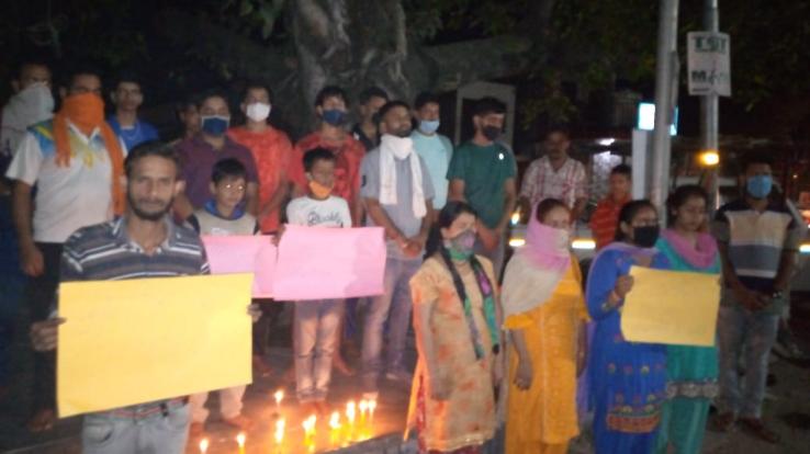 yuva-congress-protest-against-hathras-rape-case