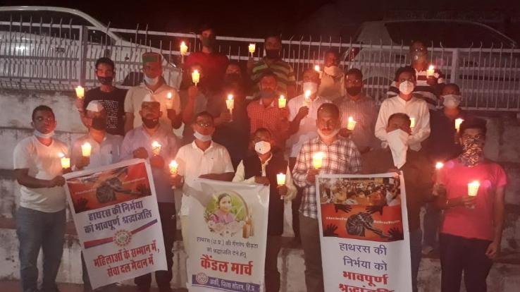Congress-Seva-Dal-organized-candle-march