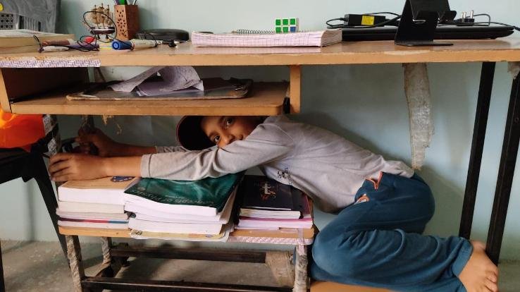 Secondary-school-Dhundan-celebrated-online-disaster-reduction-week