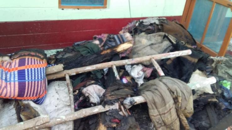 fire-in-syar-village-because-of-short-circuit