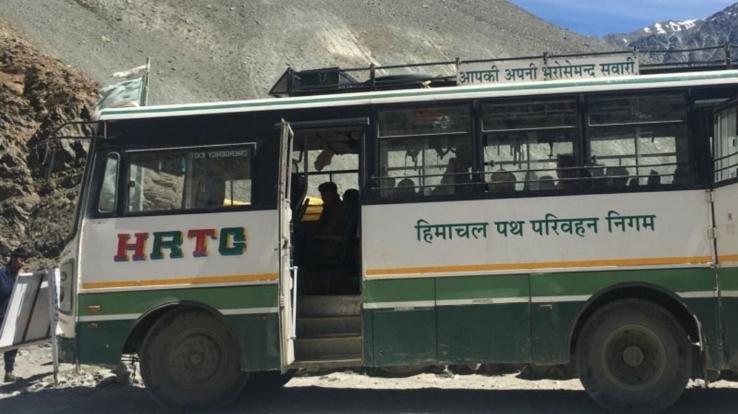 Corporation buses running empty