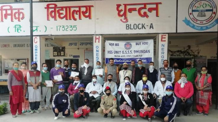 Blood-donation-camp-organized-in-secondary-school-Dhundan