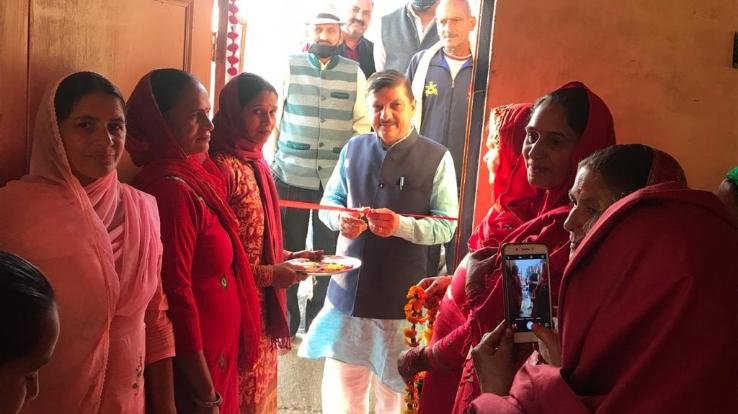 MLA-Rajendra-Rana-inaugurated-Mahila-Mandal-Bhavan
