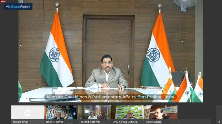 Union-Minister-for-Coal-and-Mines-addresses-the-Global-Mining-Summit