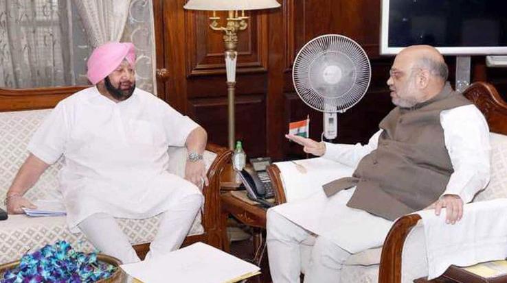 Amarinder-said-after-meeting-Shah-national-security-may-be-affected-by-the-movement
