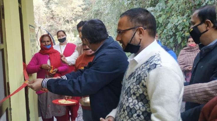 Inauguration-of-the-building-of-Mahila-Mandal-Baga