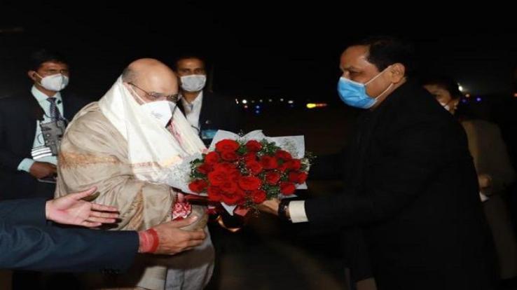 national-union-home-minister-amit-shah-arrives-in-assam