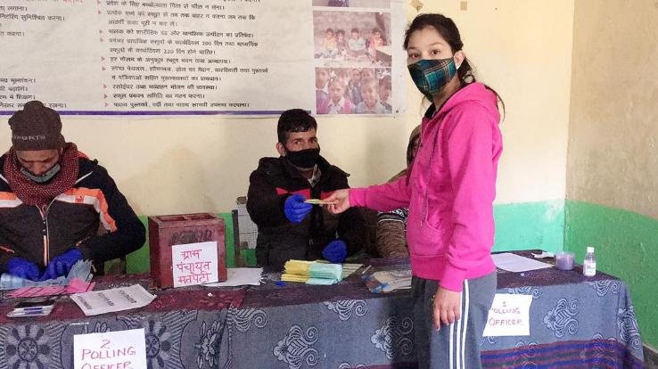  polling-for-Panchayati-Raj-institutions-in-Kandaghat-development-block 