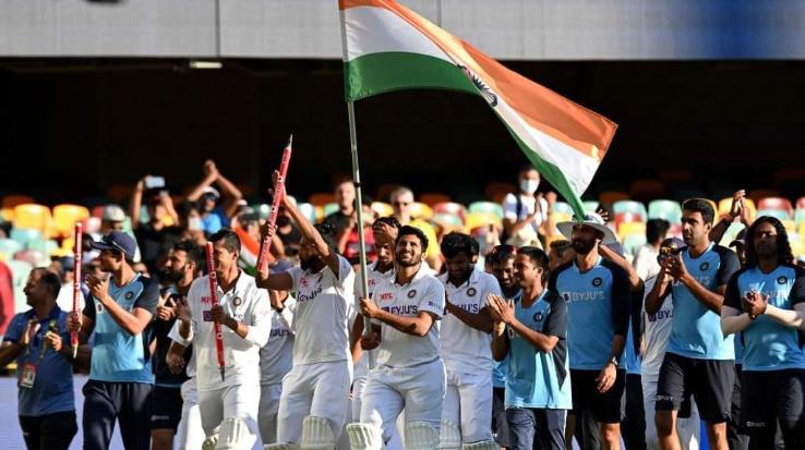Team-India-created-history-in-Brisbane-broke-70-year-old-record