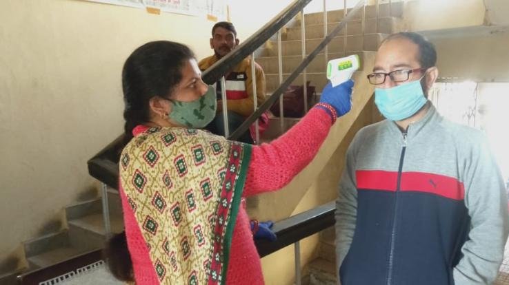  Polling completed in 13 gram panchayats of Solan development block