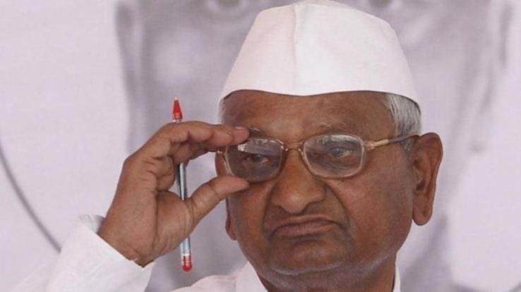  Anna will go on a fast against the government