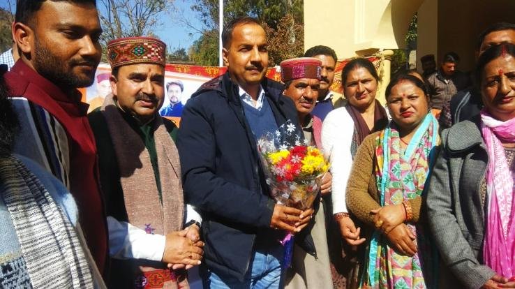 मंडलाध्यक्ष डी के उपाध्याय की अध्यक्षता में पीडब्ल्यूडी रेस्ट हाउस भाजपा मंडल अर्की की बैठक सम्पन्न 