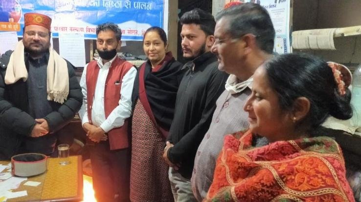 कुनिहार नवनियुक्त बीडीओ को किया गया सम्मानित  