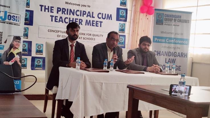 CGC Jhanjeri organized Principal Come Teacher's Meet in Palampur