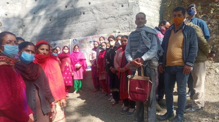 Women and Child Development Department Arki organized women awareness camp