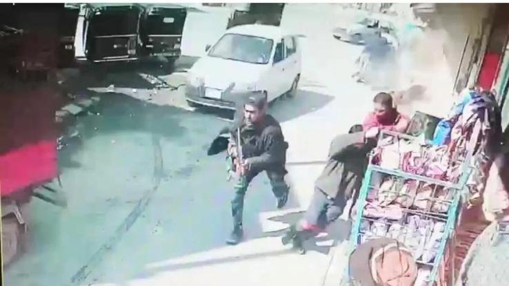 Terrorist attack on police in Barajulla area, two soldiers died