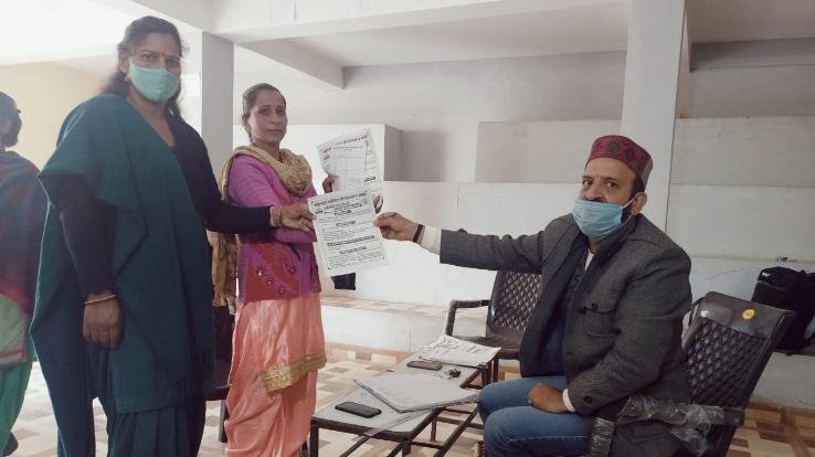 Anemia screening of 379 patients in Gram Panchayat Jadla, Nalka, Chamiyan and Banasar