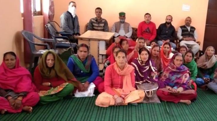 शिवनगर पंचायत में शिवा परियोजना के अंतर्गत बागवानी विभाग द्वारा बैठक आयोजन 