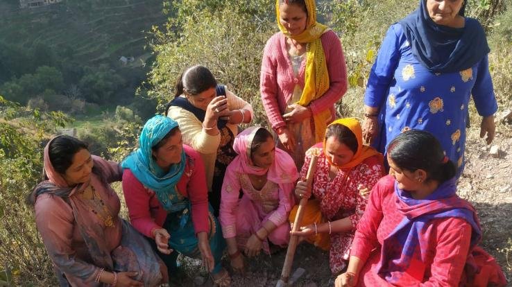 ग्राम पंचायत बागा (करोग) में पहली ग्राम सभा आयोजित 