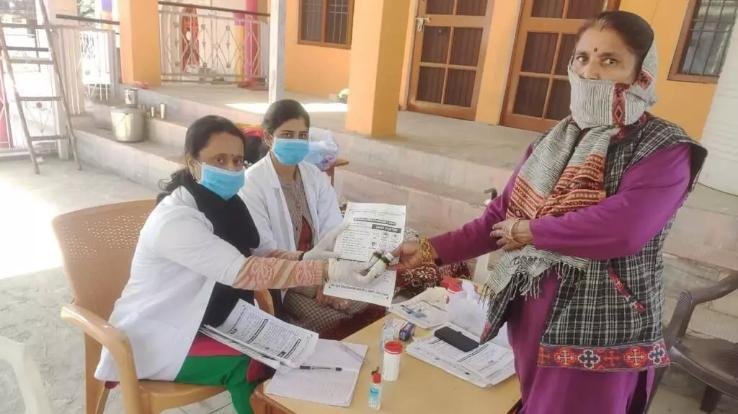 Anemia screening of 774 patients in Gram Panchayat Gadkhal Sanawar, Ganol, Pattanali, Gulhadi, Bugharnakaita and Barotiwala